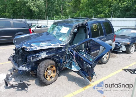 2007 Jeep Liberty Sport из США, поврежденный, VIN 1J4GL48K37W643902